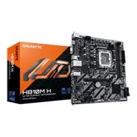 Gigabyte H810M H, Intel B860, LGA 1851, DDR5, PCIe 4.0, 1x M.2, GbE, USB 3.2 Gen1, PS/2, Intel XMP, mATX