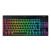 Razer BlackWidow V4 Hyperspeed TKL Orange Switch Mechanical Gaming Keyboard - Black