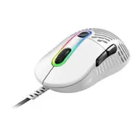 Mountain Makalu 67 Lightweight RGB Mouse, Pixart PAW3370 Sensor, Omron 50M Switches, DPI Button, USB Type-A, White