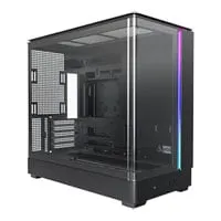 Montech KING 15 MicroATX Tower, Black, Tempered Glass, USB 3.0 / USB-C, mATX / mITX