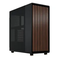 Fractal Design North Mesh Side Panel Mid-Tower ATX PC Case - Charcoal Black
