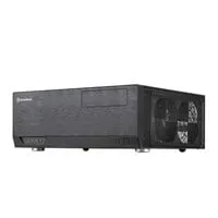 Silverstone GD09B-C Grandia, Black, HTPC Computer Case, 1x 120mm Fan, USB 3.0, USB Type-C, SSI-CEB/ATX/Micro-ATX