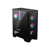 MSI MAG Forge 120A Airflow ATX Gaming PC Case - Black