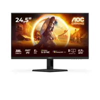 AOC 25G4SRE 24.5" Full HD Fast IPS 310Hz 0.3ms HDR400 G-Sync E-Sports Gaming Monitor