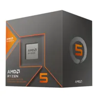 AMD Ryzen 5 8600G Socket AM5 Processor with Wraith Stealth Active Fan Air Cooler