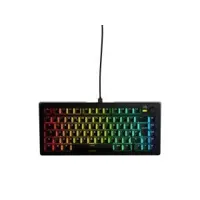 Glorious GMMK 3 75% Prebuilt Wired Gaming Keyboard Fox Switches Black - UK