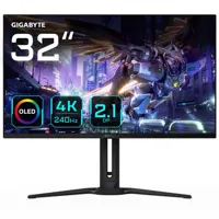 Gigabyte AORUS 31.5'' UHD OLED 240Hz Gaming Monitor - FO32U2P