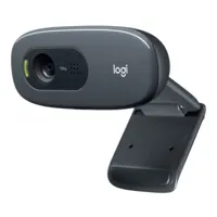 Logitech C270 HD USB 30fps Webcam - Grey