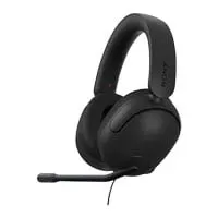 Sony INZONE H3 Wired Gaming Headphones, Black, 360 Spatial Audio, Flip-Up Microphone, USB DAC, PC