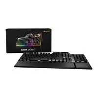 be quiet! Dark Mount Mechanical Keyboard, Silent Linear Orange Switches, ISO, Modular, NKRO, ARGB, Wired, USB 2.0, PBT
