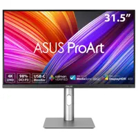 31.5" ASUS ProArt PA329CRV 4K HDR Monitor, 98% DCI-P3/99% sRGB, 3840x2160, 16:9, 60Hz, HDR400, DP1.4/HDMI2.0/USB-C