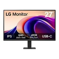 27" LG 27U631A-B Gaming Monitor, IPS, 2560x1440, 100Hz, 5ms, 1000:1, 250cd/m², HDR10, HDMI / USB-C / Headphone Out