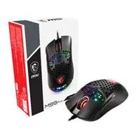MSI M99 Pro Gaming Mouse, Wired, Black, Optical Sensor, Adjustable DPI, RGB LED, USB 2.0