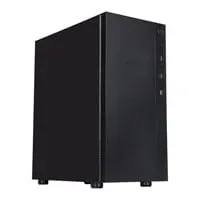 CiT Silent ES, Black, Mid-Tower w/ Sound Dampening, 2x 120mm Fans, USB 3.0, E-ATX/ATX/MicroATX/Mini-ITX