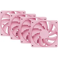 HYTE FA12 120mm PWM Case Fan 4 Pack Strawberry Milk - FAN-HYTE-FA12-SM-4