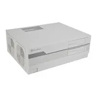 Silverstone FLP01 HTPC Chassis, Silver, USB Type-C, SSI-CEB, ATX, Micro-ATX, Mini-ITX