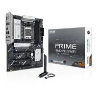 ASUS PRIME B840-PLUS WIFI, AMD B840, AM5, DDR5, PCIe 4.0, 3x M.2, 2.5GbE, ax WiFi 6E/BT, USB 10Gbps Type-A+C, ATX