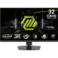 MSI MAG 322URDF E16 32" IPS Dual Mode 4K UHD 160Hz Full HD 320Hz 0.5ms Gaming Monitor