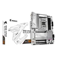 GIGABYTE B650 AORUS ELITE AX ICE Motherboard - Supports AMD Ryzen 9000