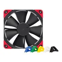 120mm Noctua NF-F12 PWM chromax.black.swap, 7 Blade, Static Pressure Fan, 300-1500rpm, SSO2, Swappable Pads, 4-pin