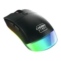 CHERRY XTRFY M50 Wireless Gaming Mouse, Black, 12000 DPI Pixart Optical Sensor, RGB, Programmable Buttons, BT5.2 / USB-A