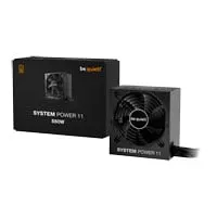 550W be quiet! System Power 11, Fully Wired, 80PLUS Bronze, Single Rail, 45.8A, 12V-2x6, ATX 3.1 Power Supply