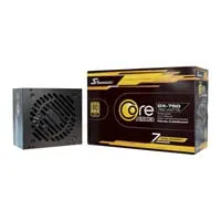 750W Seasonic Core GX PCIE 5.1 80PLUS Gold, Single Rail, Fully Modular, 62A, 120mm Hydro Dynamic Bearing Fan, ATX3.1 PSU