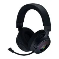 Razer Kraken V4 Gaming Headset, Black, RGB, TriForce Titanium 40mm Drivers, USB/RF/BT 5.2