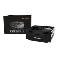 Be quiet! Pure Rock LP, Low-Profile Top Flow Single Tower CPU Cooler, 3 Heatpipes, 92mm PWM Fan, 100W TDP, Intel/AMD