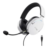 Trust GXT 490 Fayzo Wired 7.1 USB Type-A Over-Ear Gaming Headset - White