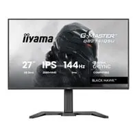 27" iiyama G-Master GB2741QSU-B1 Monitor, IPS, 2560 x 1440, 8-Bit, 1ms, 144Hz, 1500:1, 350cd/m², HDMI / DP / USB