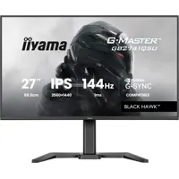 27" iiyama G-Master GB2741QSU-B1 Monitor, IPS, 2560 x 1440, 8-Bit, 1ms, 144Hz, 1500:1, 350cd/m², HDMI / DP / USB