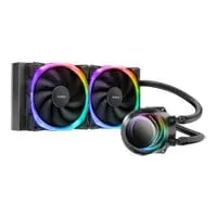 Antec Vortex 240 ARGB, 240mm All-In-One CPU Hydro Cooler w/ ARGB Lighting, 2x120mm PWM Fan, Intel/AMD