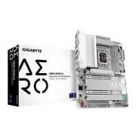 Gigabyte Z890 AERO G Motherboard, Intel Z890, LGA1851, DDR5, PCIe 5.0, 5x M.2, 2x 2.5GbE, Wi-Fi 7, USB 4.0, ATX