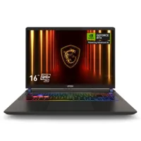 MSI Vector 16 HX AI A2XWHG-403UK Intel core Ultra 7 16GB RAM 512GB SSD GeForce RTX 5070 Ti 240Hz 16 Inch Windows 11 Advanced Gaming Laptop