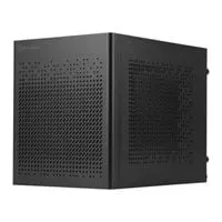 SilverStone SUGO 16, Black, Compact Mini-ITX Chassis, Radiator Support, USB 3.0, Mini-ITX/Mini-DTX