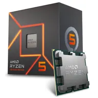 AMD Ryzen 5 7400 CPU, 6 Kerne, 4,3 GHz, Sockel AM5 (Raphael) - boxed, mit kühler