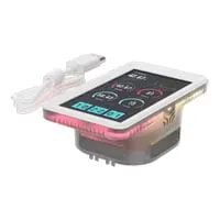 CORSAIR iCUE LINK 5" LCD Screen Module, White, For iCUE LINK TITAN AIO CPU Coolers, 5" IPS LCD Screen, DisplayPort