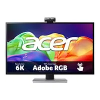 32" Acer ProCreator PE320QXT 6K Touch Monitor, 99% DCI-P3, 99% AdobeRGB, 6016x3384, 60Hz, 100000000:1, 600nits