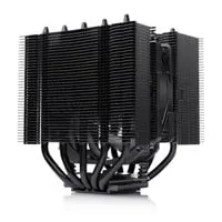 Noctua NH-D12L chromax.black Low-height CPU Cooler, Intel/AMD, 1x 120mm Fans, 2000RPM, 60CFM Airflow, 22.6dB, 4-pin PWM