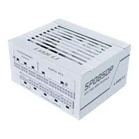 850W Lian Li SP Platinum, White, Fully Modular, 80 PLUS Platinum, Single Rail, 70.8A, 92mm FDB Fan, SFX PSU
