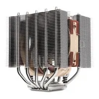 Noctua NH-D12L Dual Tower CPU Cooler, 1x NF-A12x25 120mm PWM Fan, Copper Base/Heatpipes, Aluminium Fins, Intel/AMD