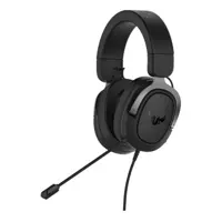 ASUS TUF Gaming H3 3.5mm Wired Over-Ear Headphones/Headset - Grey