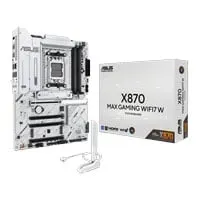 ASUS X870 MAX GAMING WIFI 7 W, AMD X870, AM5, DDR5, PCIe 5.0, 3x M.2, 2.5GbE, USB4, AMD EXPO, ATX