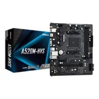 AsRock A520M HVS, AMD A520, s AM4, DDR4, SATA3, M.2, Realtek GbE, USB 3.2 Gen1, MicroATX