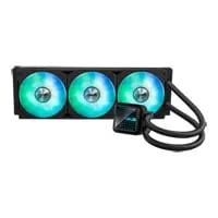 ASUS Prime LC 360 AIO Cooler, 3x 120mm ARGB Fan, Pure Copper Plate Heatsink, Aluminium 360mm Radiator, Intel/AMD Black