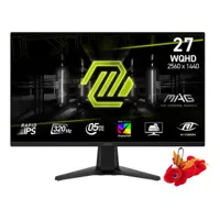 MSI MAG 275QF X32 27" Wide Quad HD Rapid IPS 320Hz 0.5ms HDR400 FreeSync Gaming Monitor