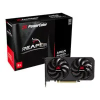 PowerColor Radeon RX 9060 XT REAPER 8GB GDDR6 Graphics Card, RDNA4, 2048 Streams, 3130MHz