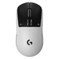 Logitech G Pro X2 Superstrike Lightspeed kabellose Gaming-Maus - schwarz/weiß