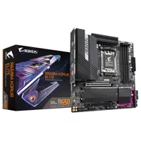 GIGABYTE B650M AORUS ELITE Motherboard - AMD Ryzen 9000 CPUs. 12+2+2 P